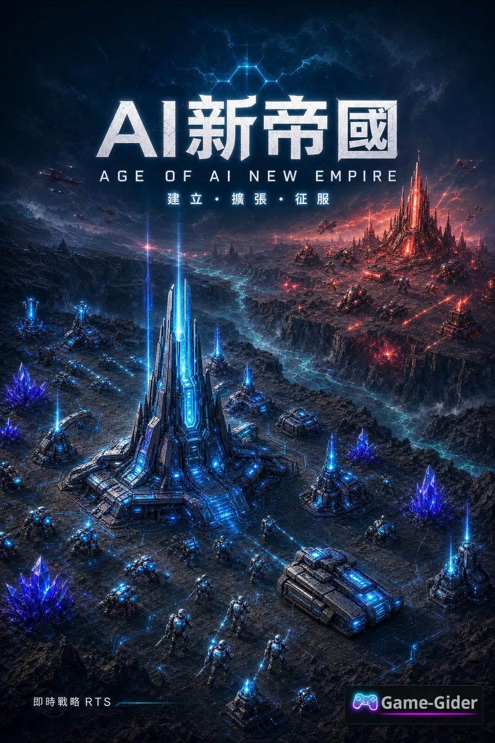 AI新帝國:藍色曙光協定與紅色赤冕演算法在諾瓦前線對峙